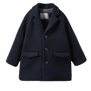 Zara Kids Navy Pea Coat
